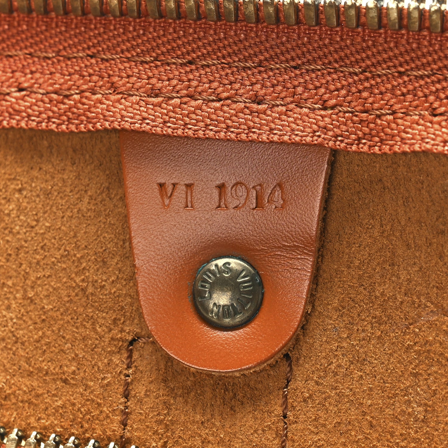 Louis Vuitton Epi Keepall 45 Cipango 6 of 13