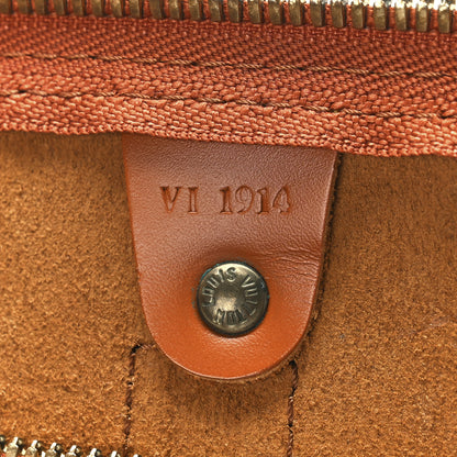 Louis Vuitton Epi Keepall 45 Cipango 6 of 13