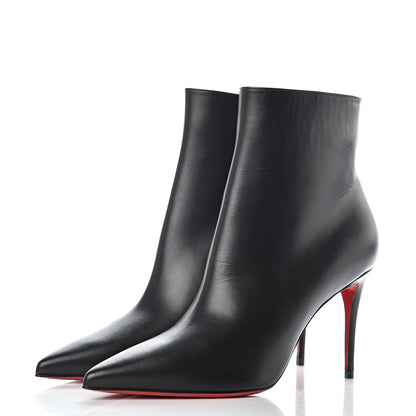 Christian Louboutin Calfskin So Kate Booty 85 Ankle Boots 38 Black 3 of 8
