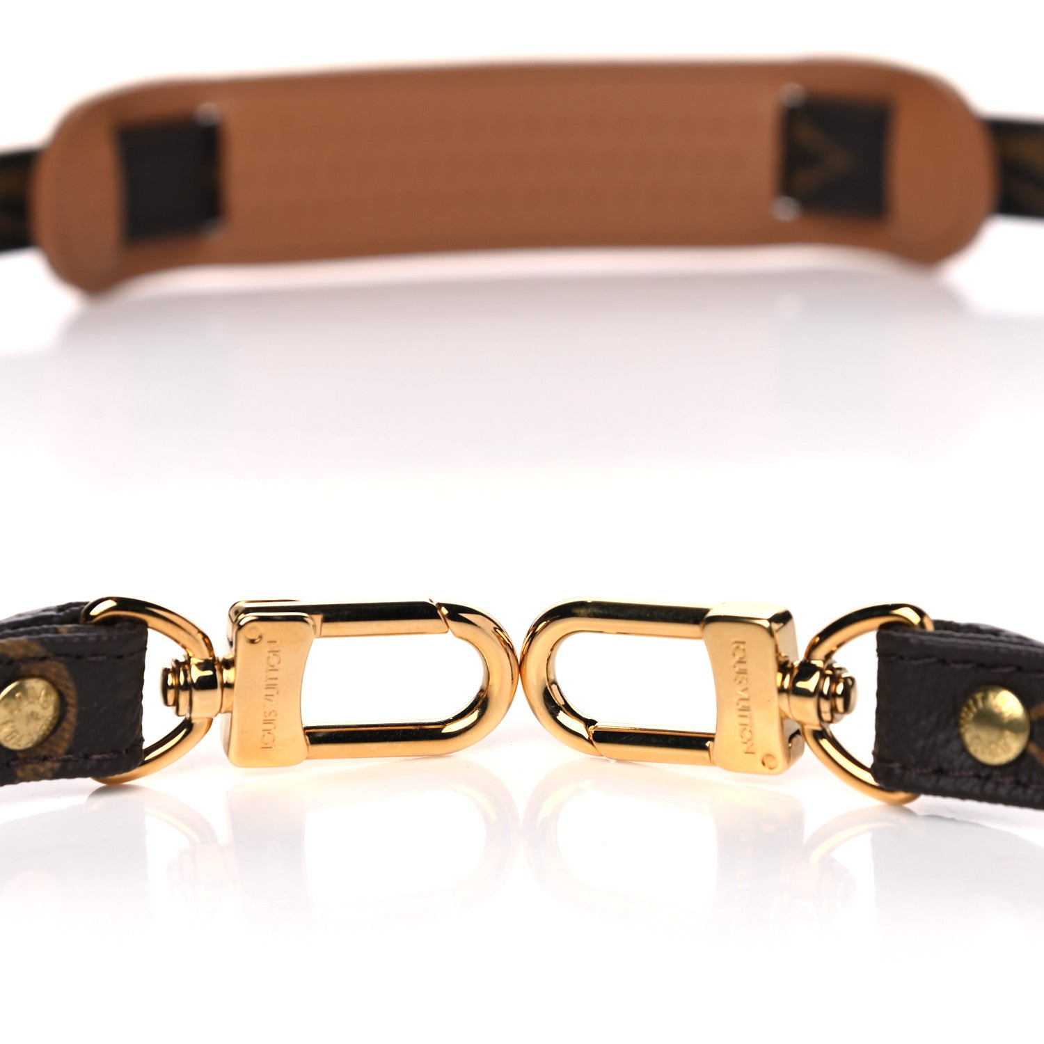 Louis Vuitton Monogram 16mm Adjustable Shoulder Strap 3 of 4