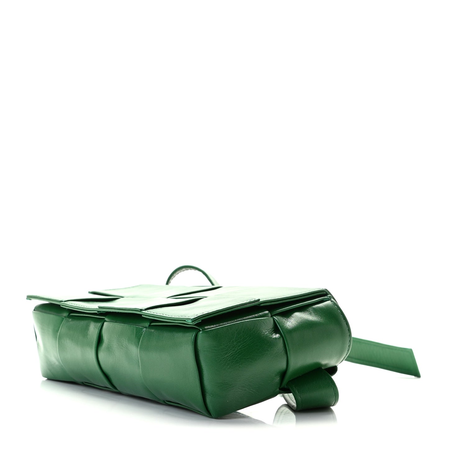 Nappa Maxi Intreccio The Belt Cassette Bag Racing Green