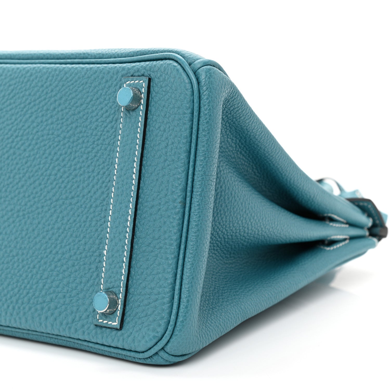 Hermes Togo Birkin 30 Blue Jean 9 of 9