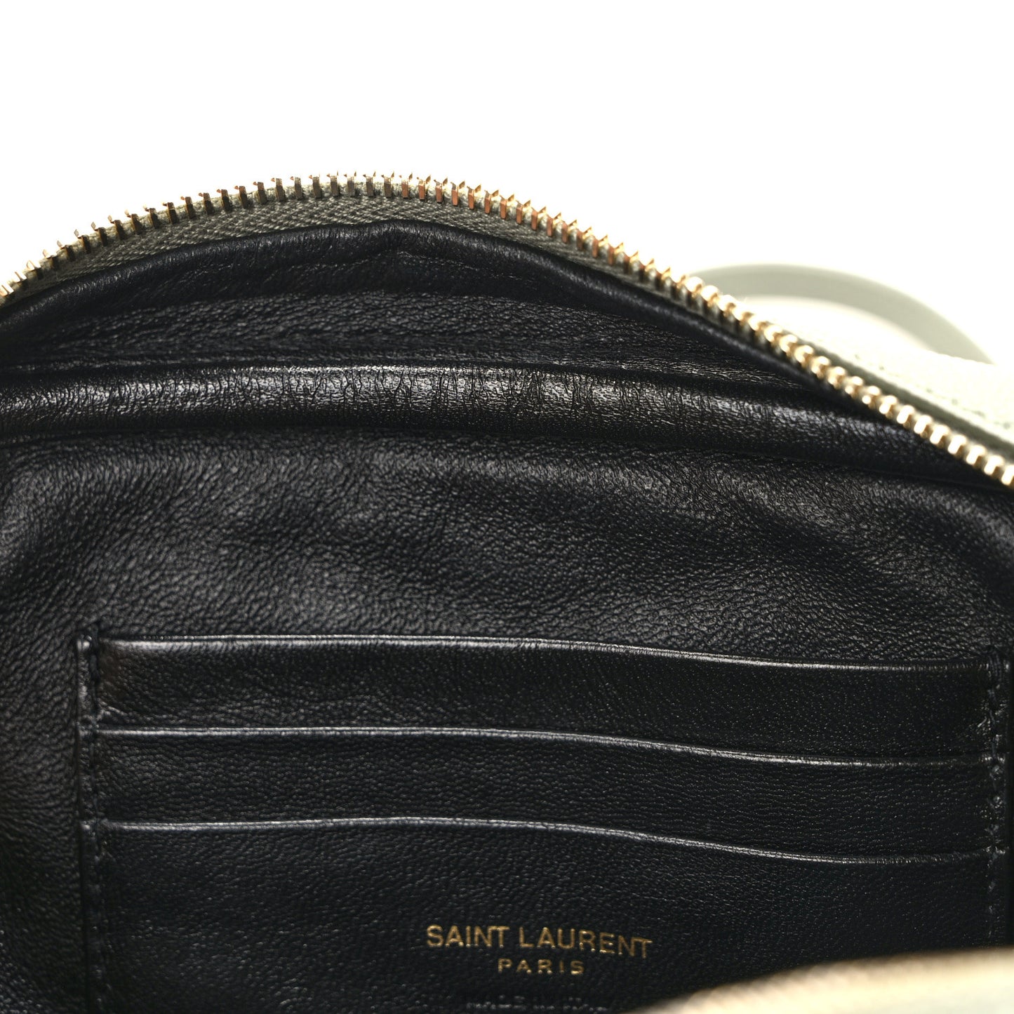 Grain De Poudre Matelasse Monogram Mini Lou Camera Bag Light Sage
