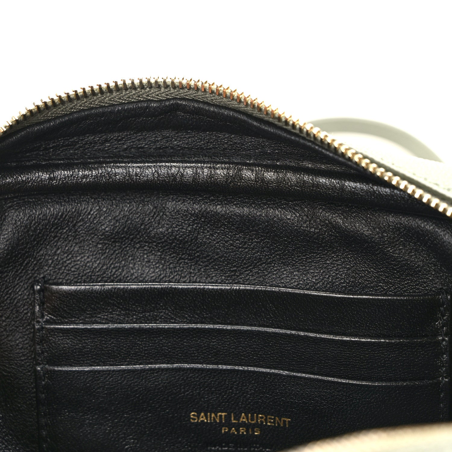 Saint Laurent Grain De Poudre Matelasse Monogram Mini Lou Camera Bag Light Sage 11 of 11