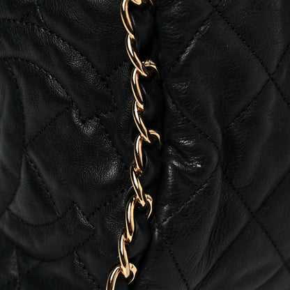 Chanel Calfskin Quilted Large Chain Me Hobo Black 16 of 18