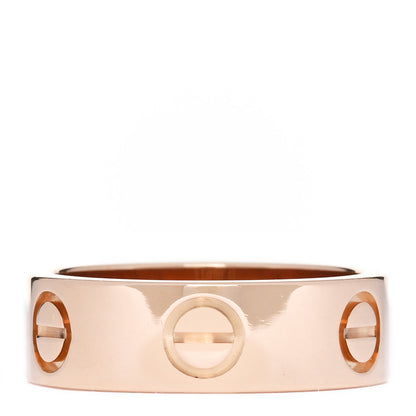 Cartier 18K Pink Gold 5.5mm LOVE Ring 48 4.5 1 of 5