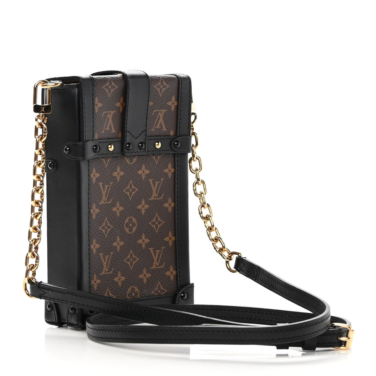 Monogram Pochette Trunk Verticale Black