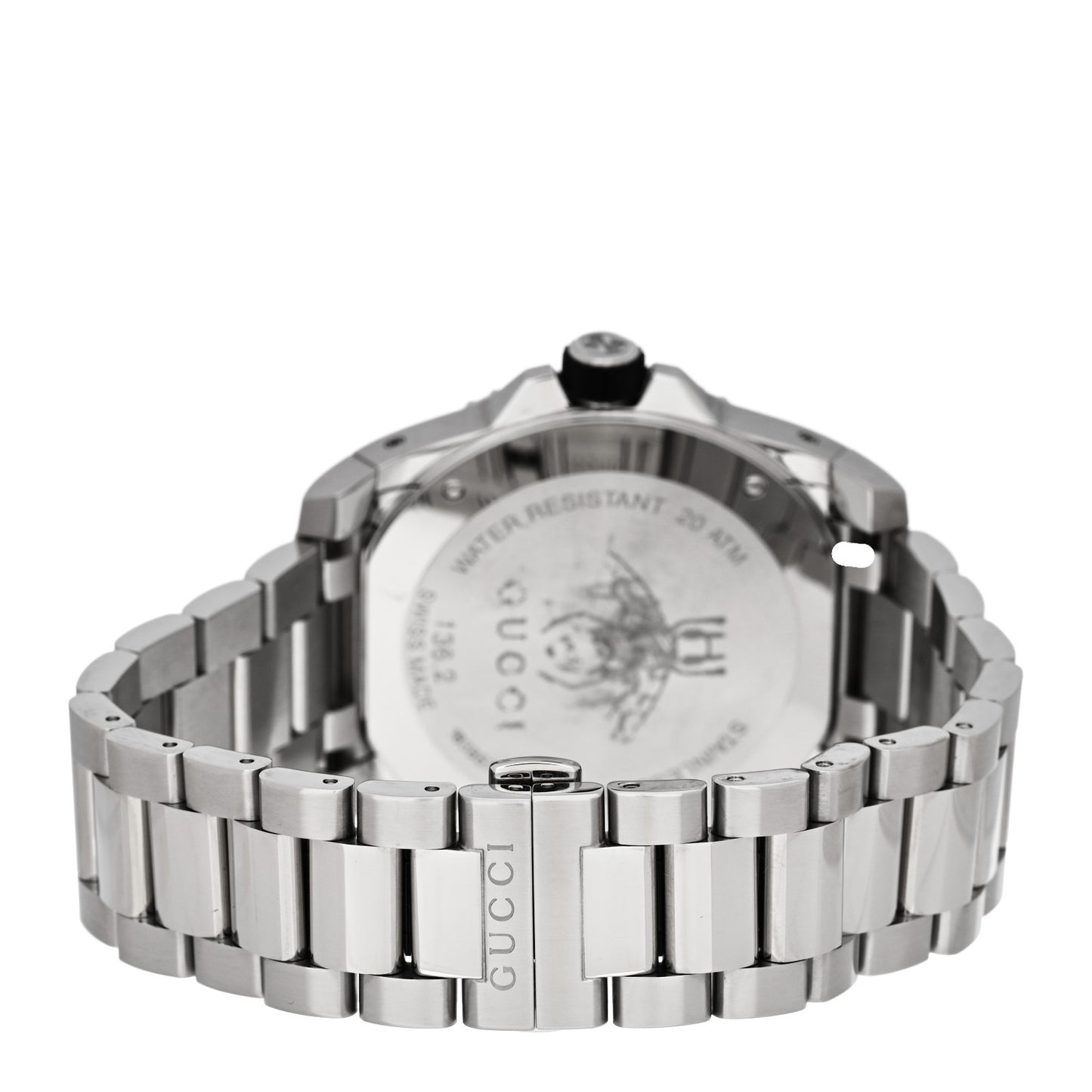 Stainless Steel 45mm Dive Quartz Watch Black