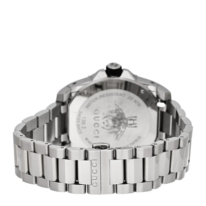 Gucci Stainless Steel 45mm Dive Quartz Watch Black 3 of 5