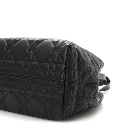 Christian Dior Calfskin Macrocannage Medium Toujours Black 11 of 12
