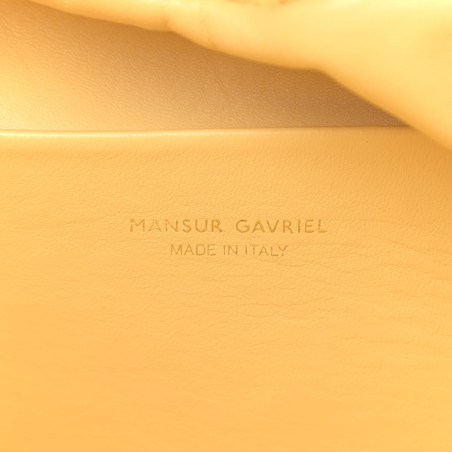 Mansur Gavriel Lambskin Cloud Clutch Spiga 6 of 9