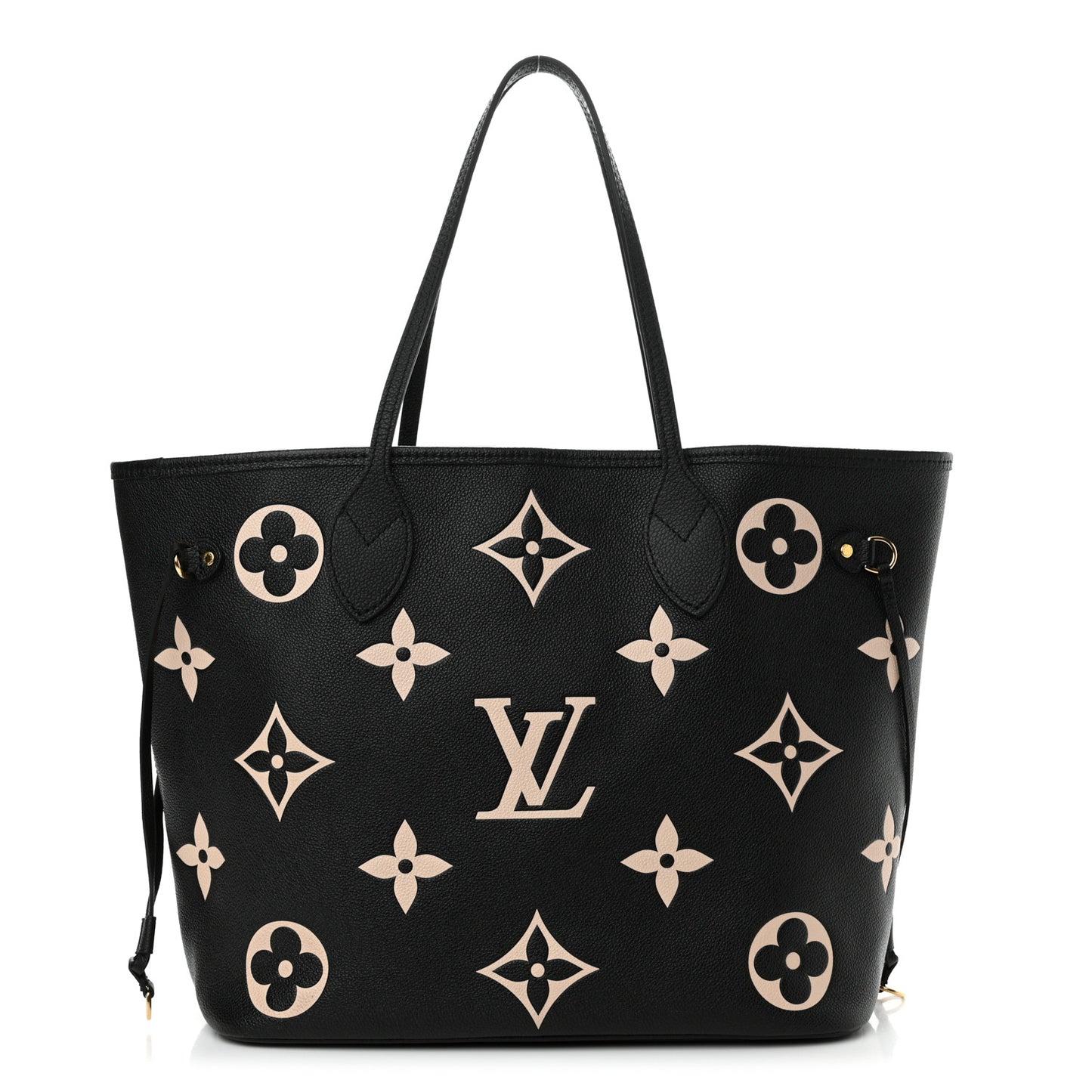 Empreinte Monogram Giant Neverfull MM Black Beige