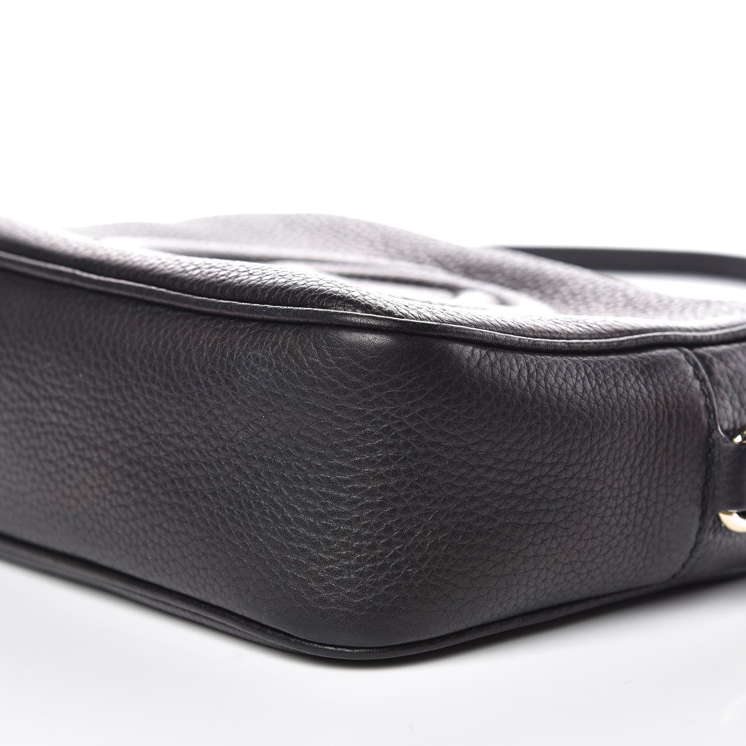 Gucci Pebbled Calfskin Small Soho Disco Bag Black 9 of 13
