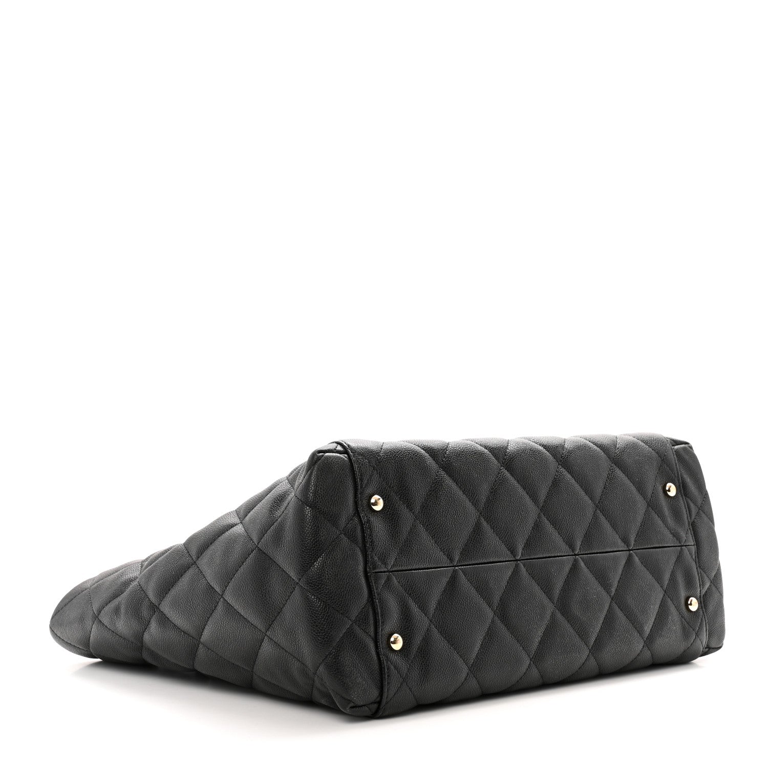 Chanel Caviar Quilted Large Shopping Tote Black 6 of 12