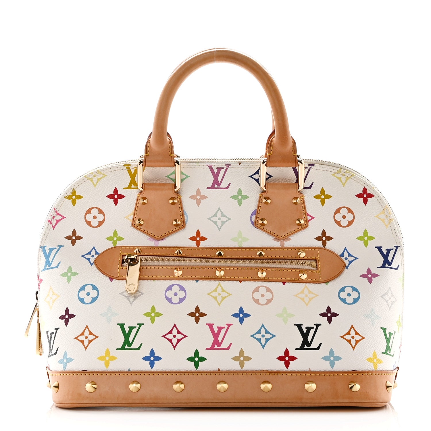 Louis Vuitton Monogram Multicolor Alma White 1 of 9