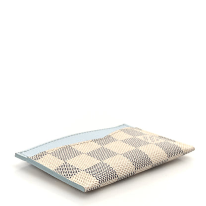 Louis Vuitton Damier Azur Daily Card Holder Olympe Blue 4 of 7