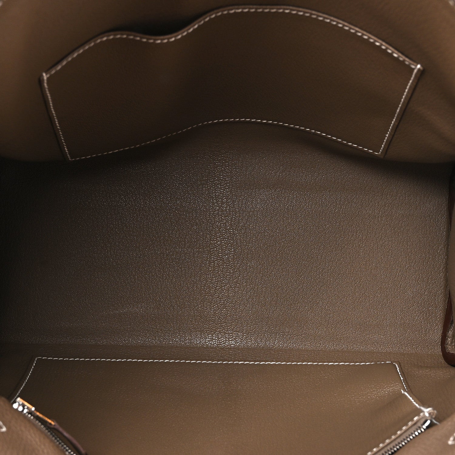 Hermes Togo Kelly Messenger Etoupe 5 of 10