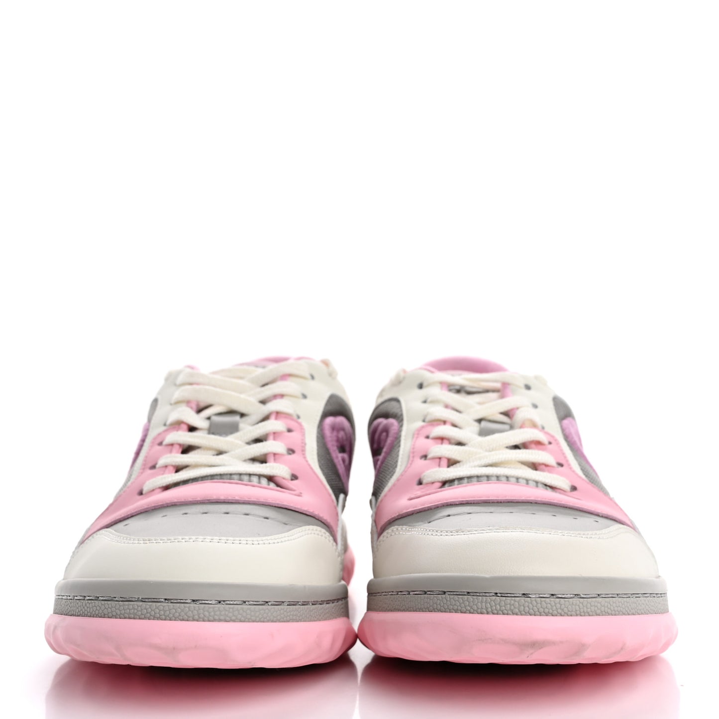 Dali Soft Calfskin Womens Mac80 Sneakers 38 Off White Grey Sky Light Rose