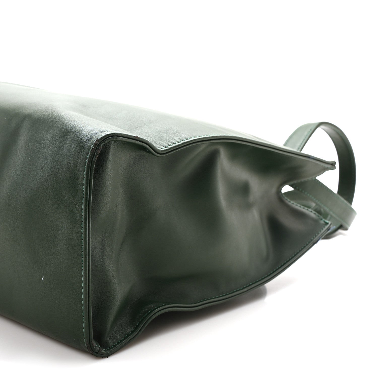 Telfar Vegan Leather Medium Shopping Bag Dark Olive 11 of 11