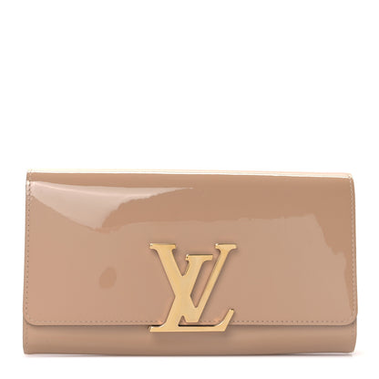 Louis Vuitton Patent Louise Clutch Nude 1 of 8