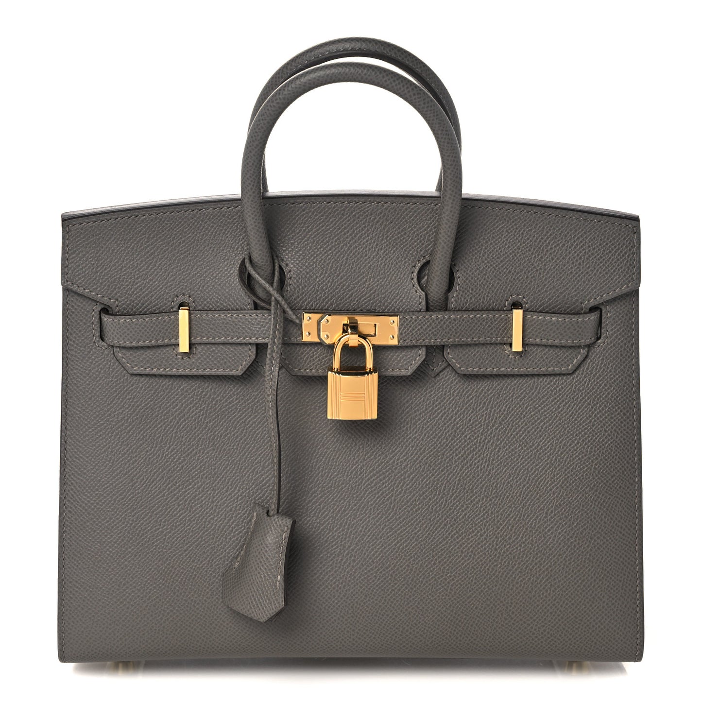 Epsom Birkin Sellier 25 Gris Meyer