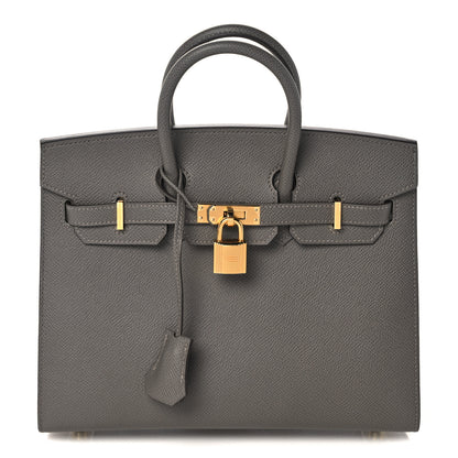 Hermes Epsom Birkin Sellier 25 Gris Meyer 1 of 35