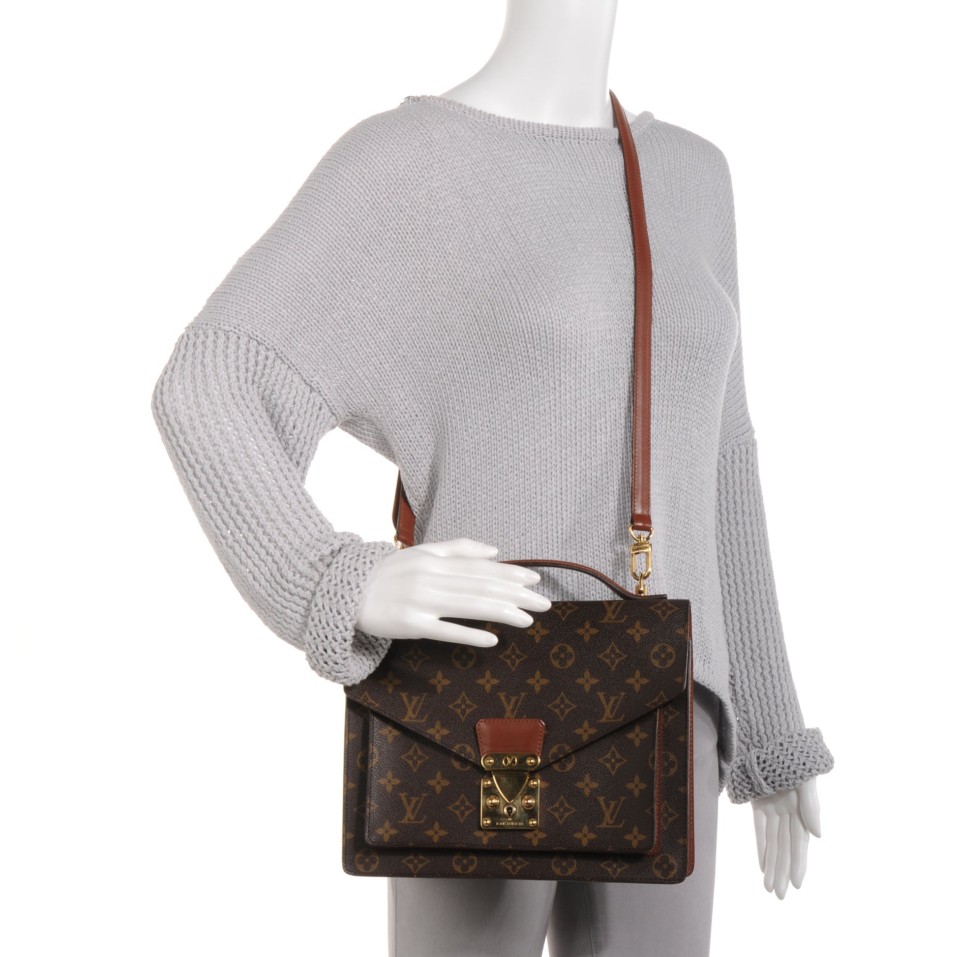 Louis Vuitton Monogram Monceau 28 2 of 8