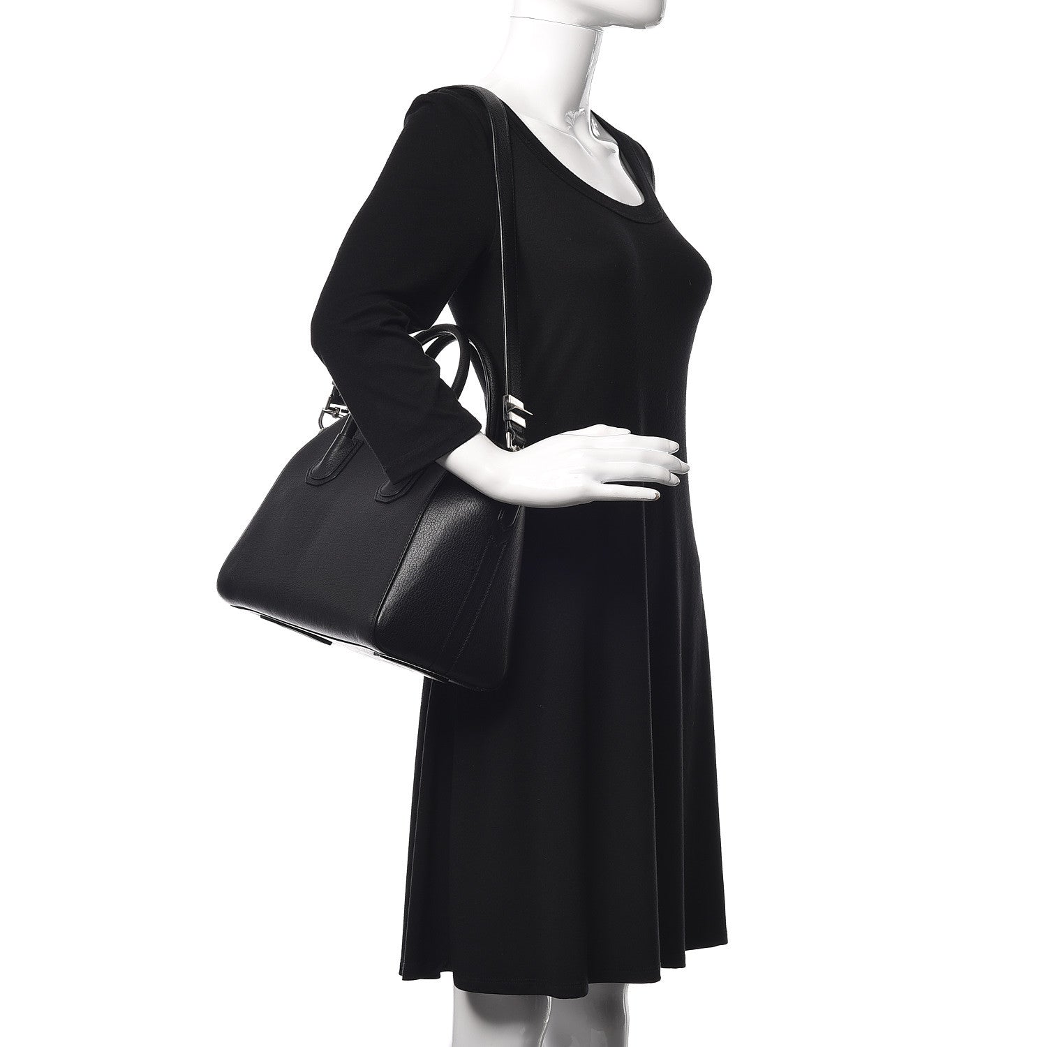 Givenchy Sugar Goatskin Small Antigona Black 2 of 13