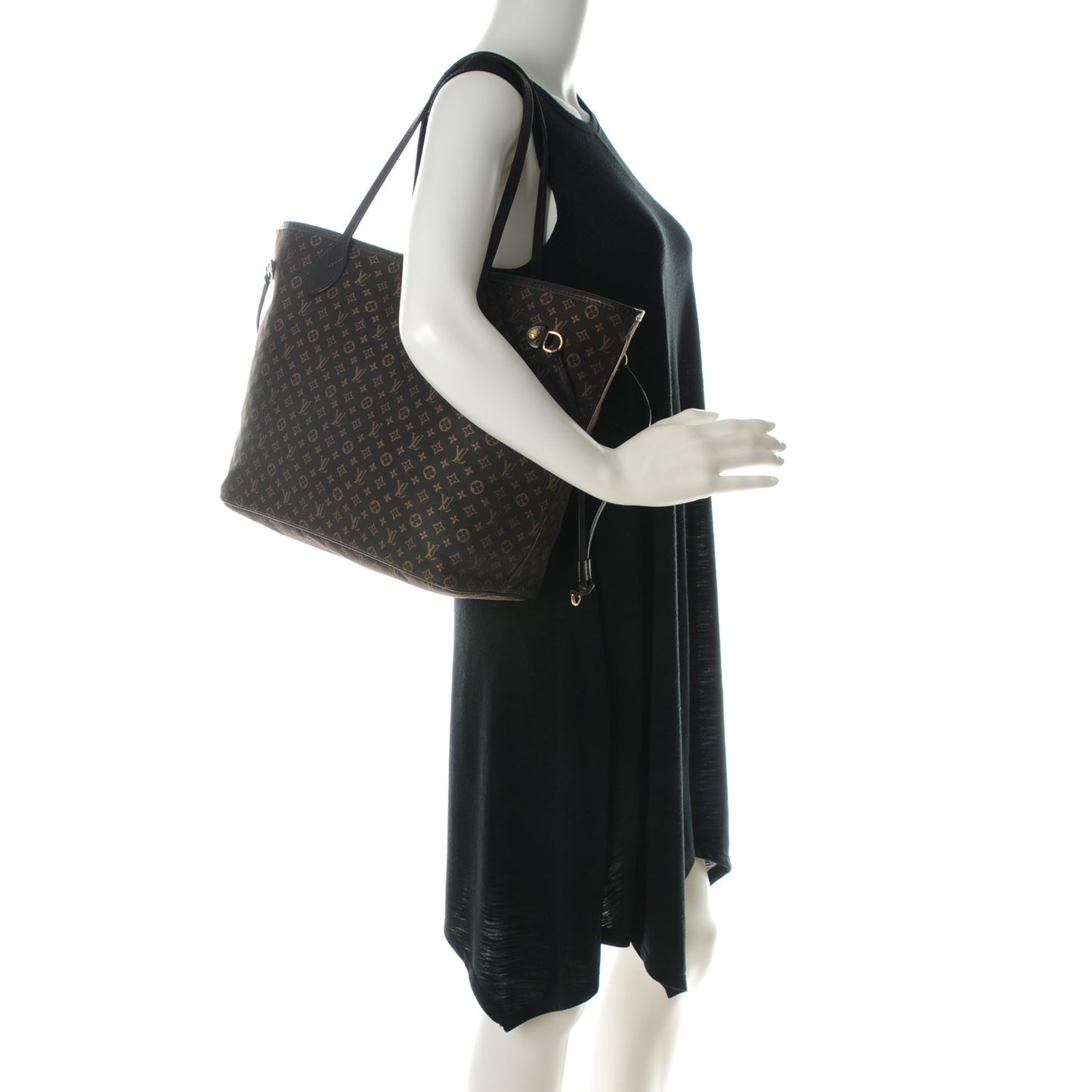 Monogram Idylle Neverfull MM Fusain
