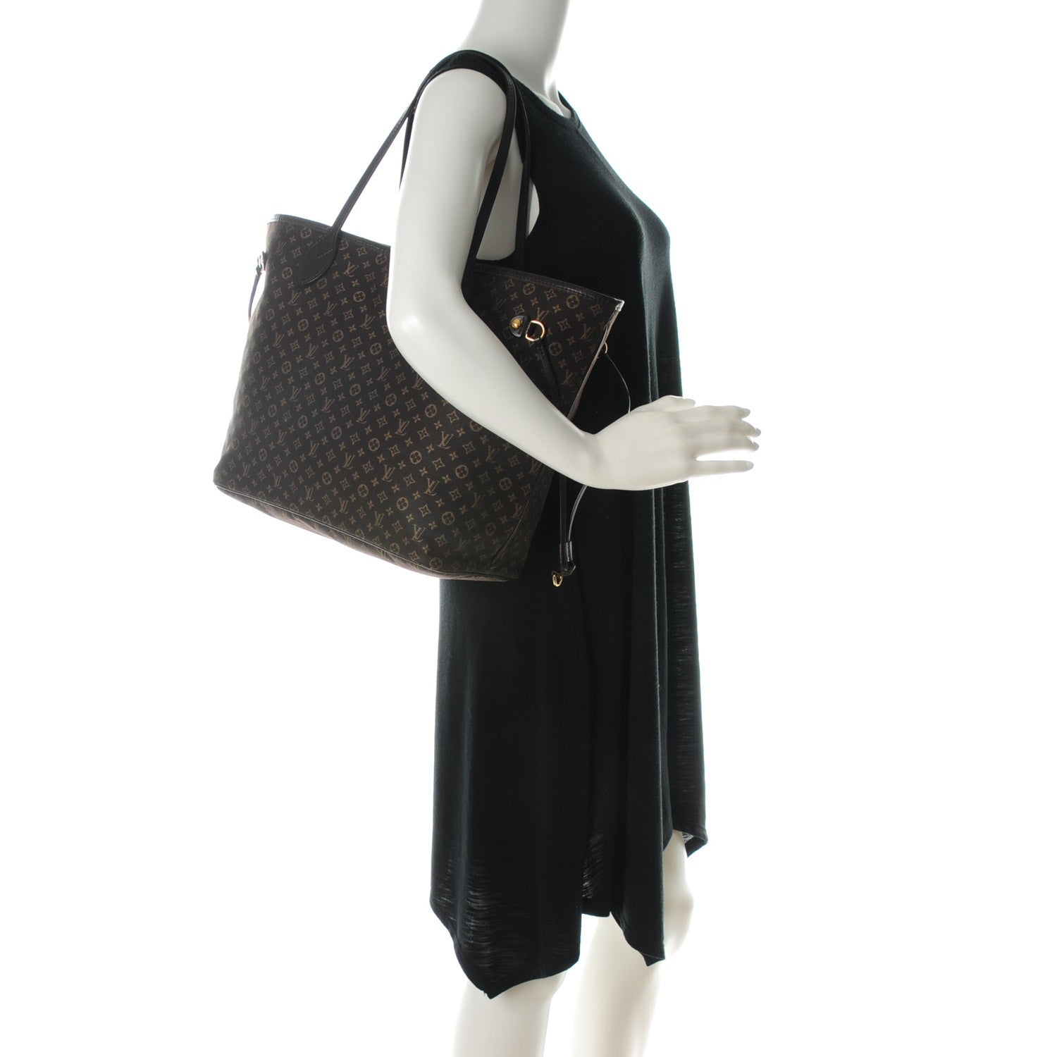Louis Vuitton Monogram Idylle Neverfull MM Fusain 2 of 7