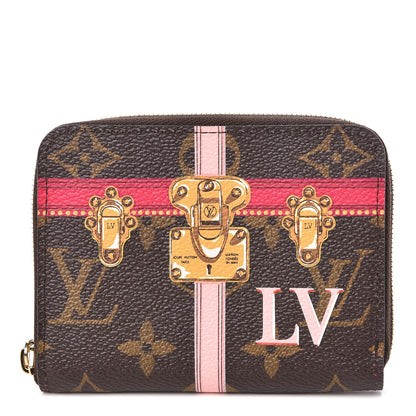 Louis Vuitton Monogram Summer Trunks Zippy Coin Purse 1 of 7