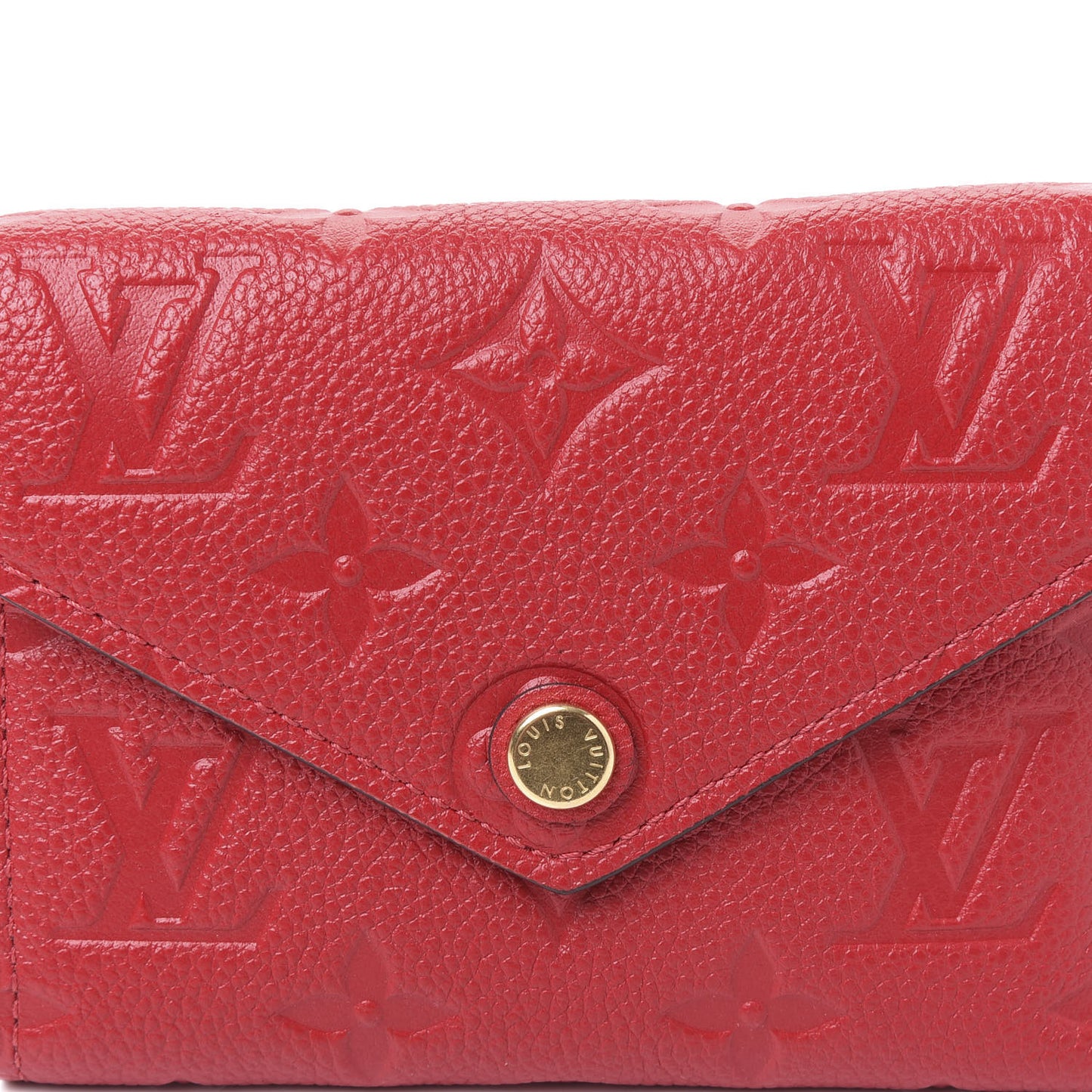 Empreinte Victorine Wallet Scarlet