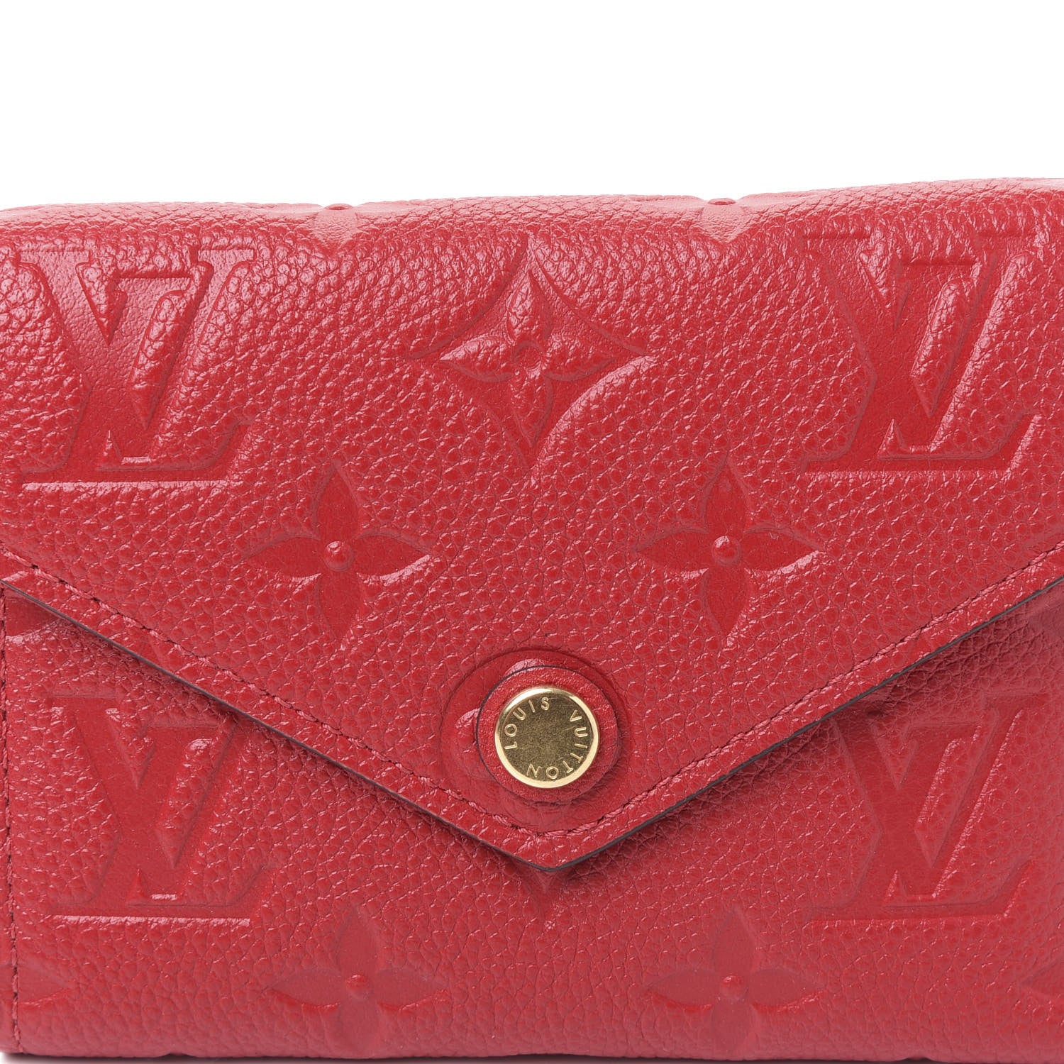 Louis Vuitton Empreinte Victorine Wallet Scarlet 7 of 10