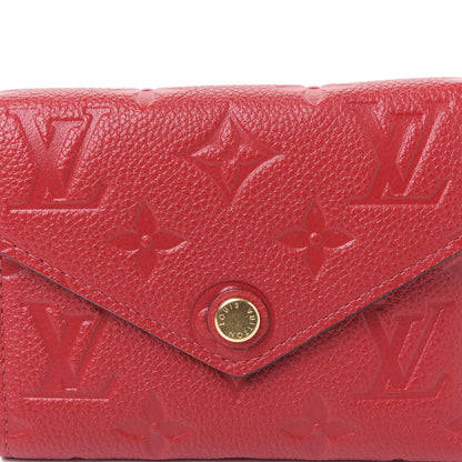Louis Vuitton Empreinte Victorine Wallet Scarlet 7 of 10