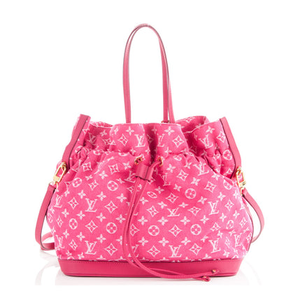 Louis Vuitton Denim Noefull MM Rose Indien 1 of 7