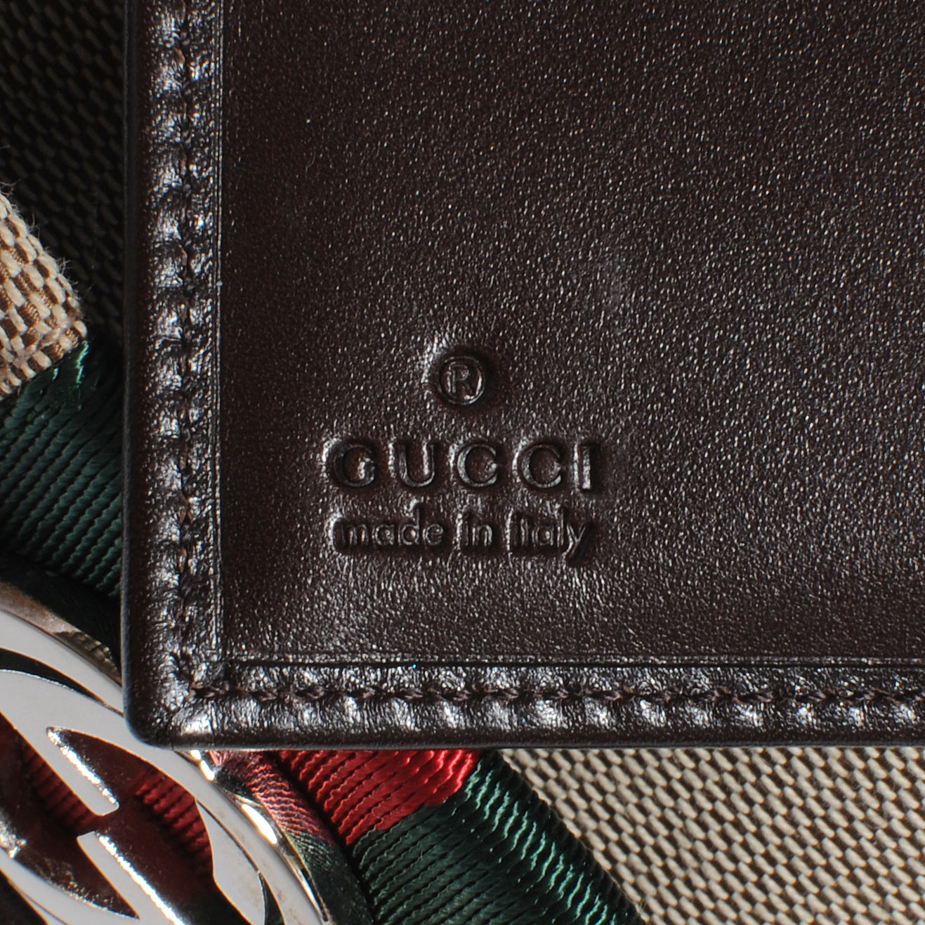 Canvas Web Reins Compact Wallet