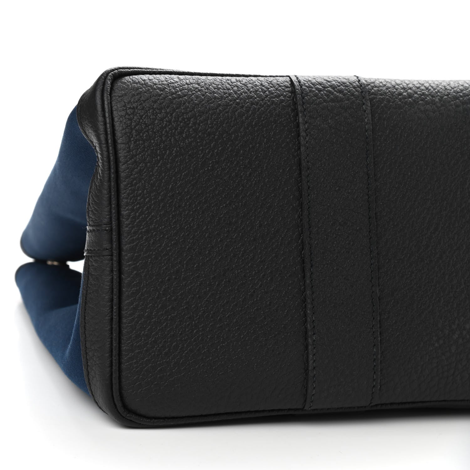 Hermes Toile Negonda Garden Party Tote 36 MM Bleu Marine Black 8 of 10