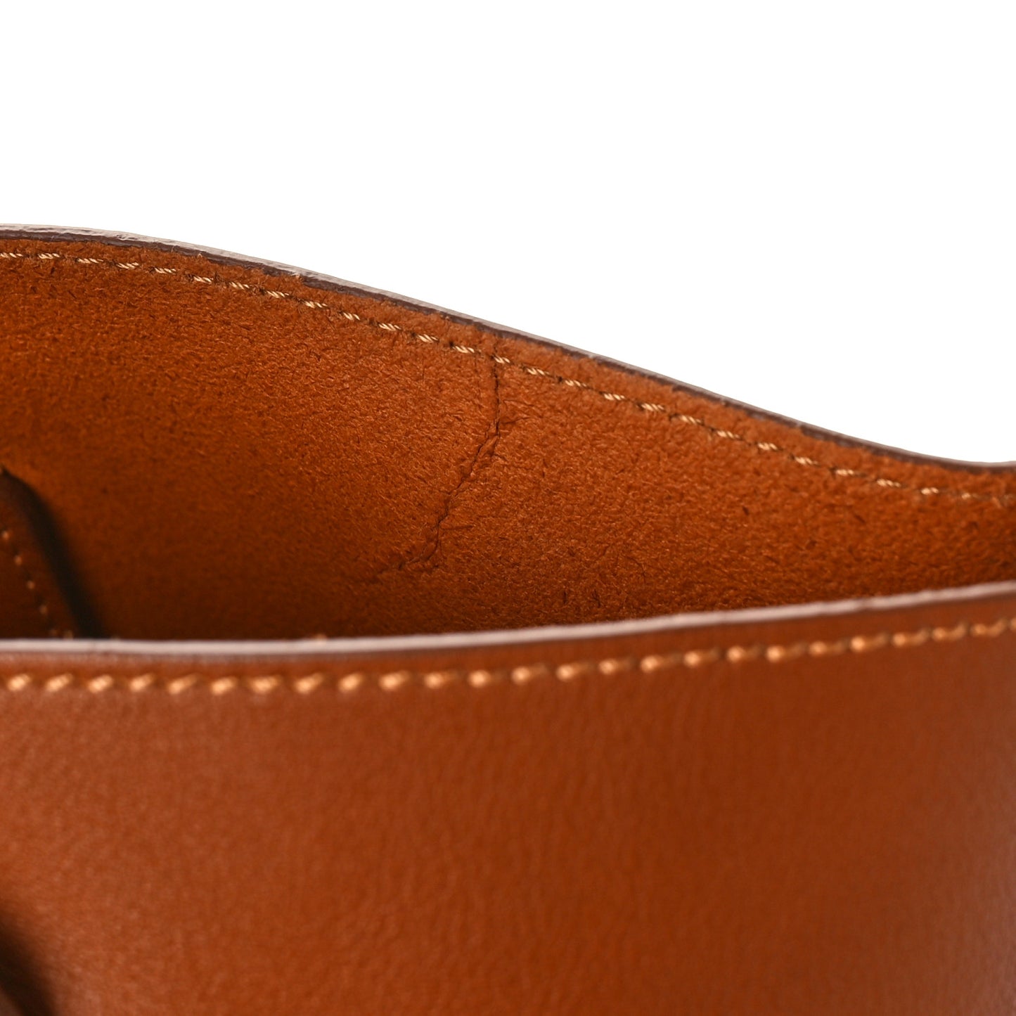 Smooth Calfskin Medium Vick Tote Caramel