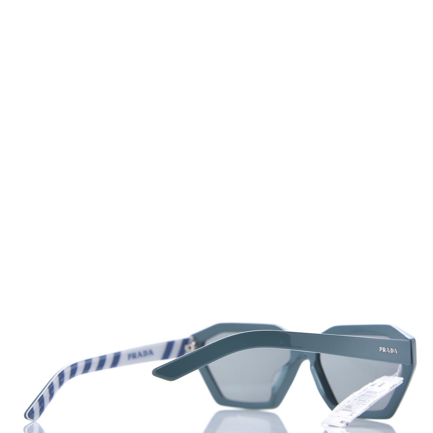 Prada Disguise Sunglasses SPR 03V Blue 4 of 9
