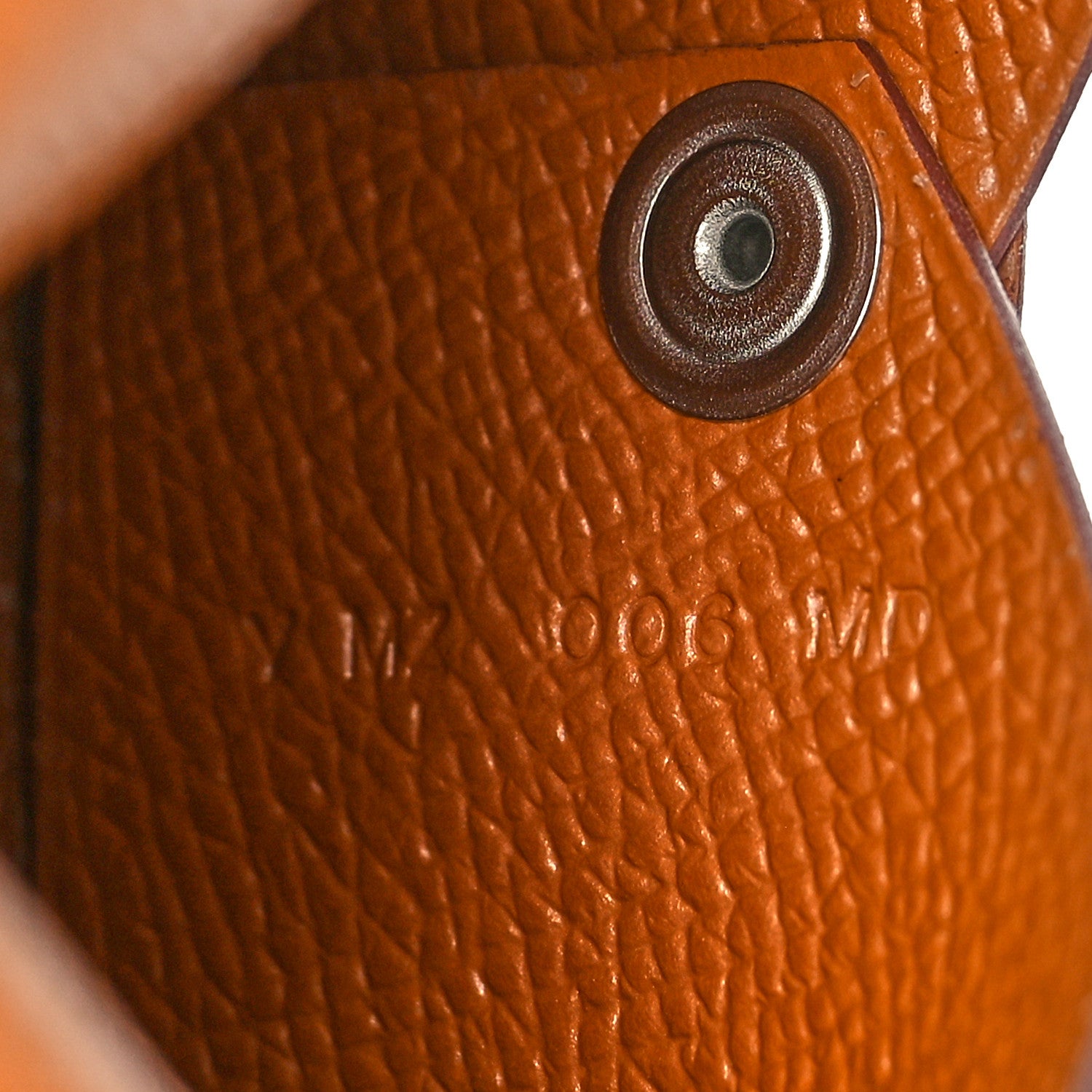 Hermes Epsom Calvi Card Case Gold 7 of 10