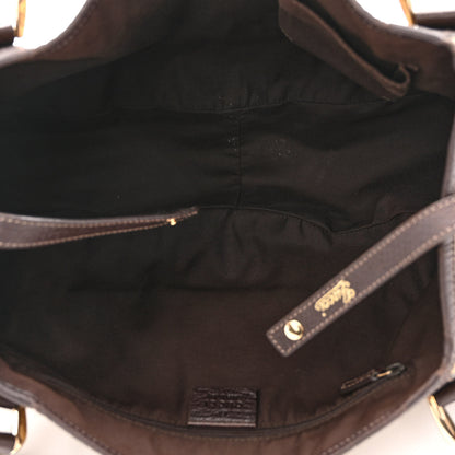 Gucci Monogram Medium Abbey Shoulder Bag Dark Brown 5 of 10