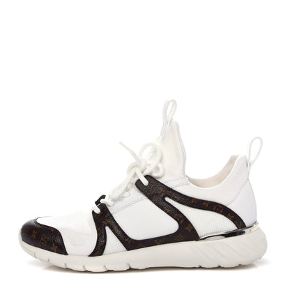 Louis Vuitton Technical Nylon Monogram Rubber Aftergame Sneakers 37 1 of 11