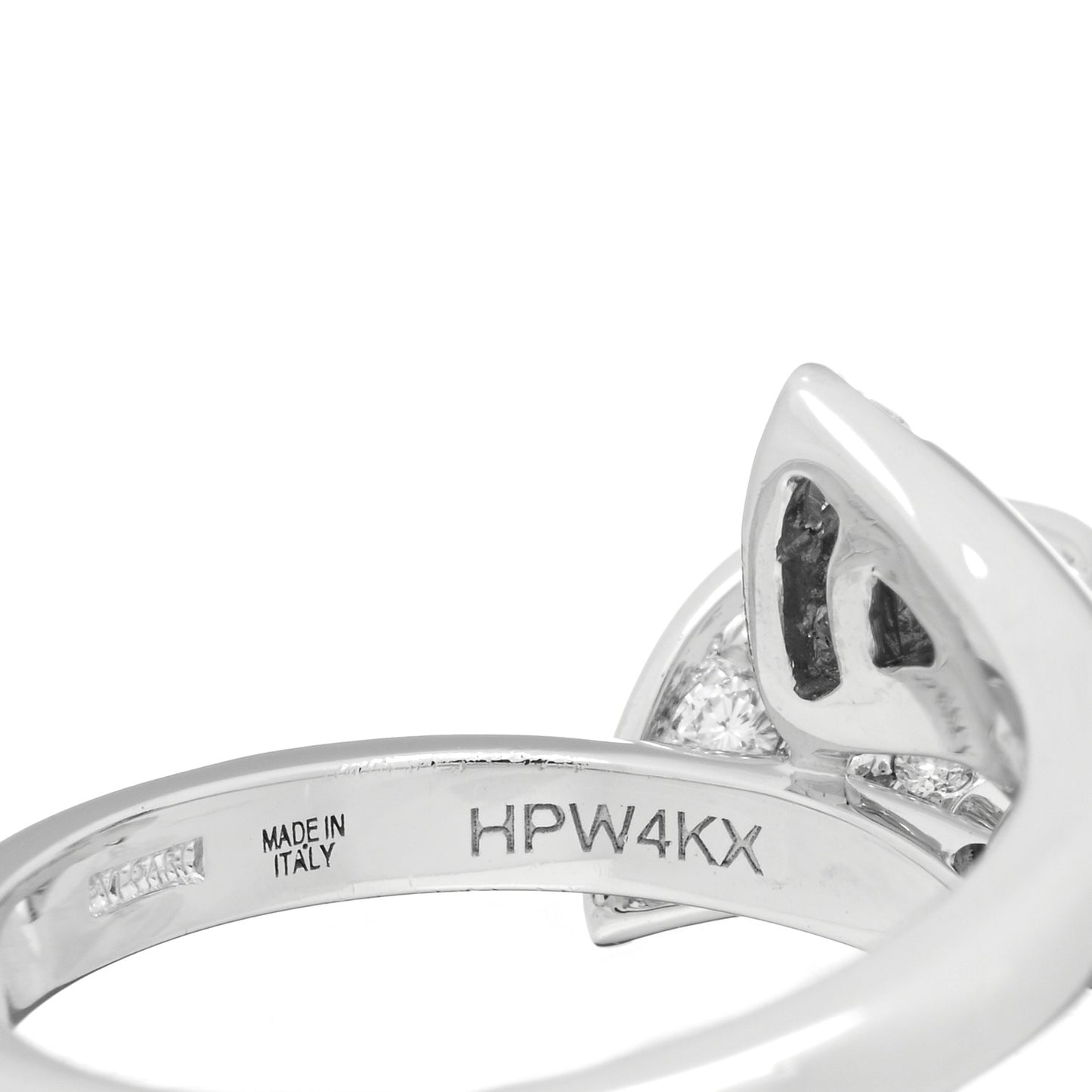 18K White Gold Diamond Divas' Dream Ring 48 4.5