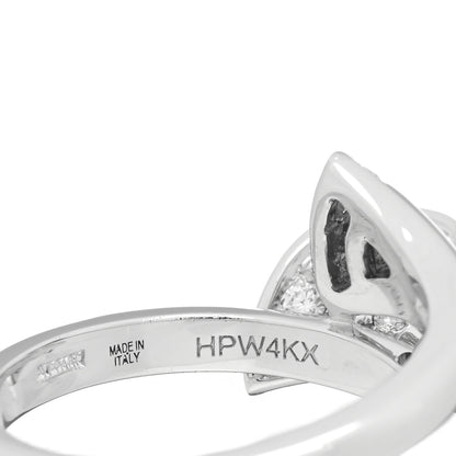 Bulgari 18K White Gold Diamond Divas' Dream Ring 48 4.5 4 of 4