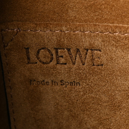 Loewe Calfskin Small Gate Crossbody Bag Garnet Pomodoro 6 of 9