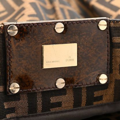 Fendi Zucca Mia Tote Tobacco 9 of 13