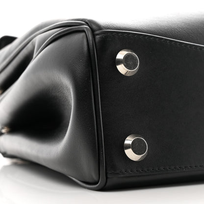 Balenciaga Natural Smooth Calfskin Small Rodeo Top Handle Handbag Black 9 of 10