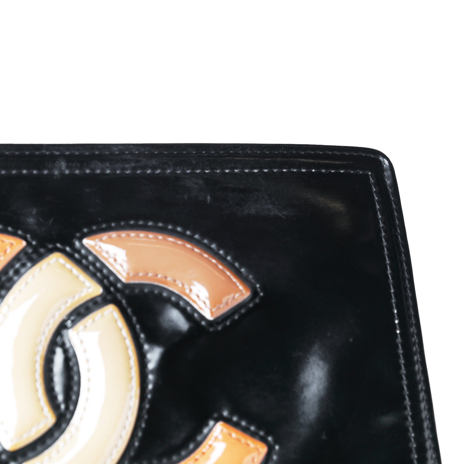 Chanel Vinyl Lipstick Wallet On Chain WOC Black 6 of 6