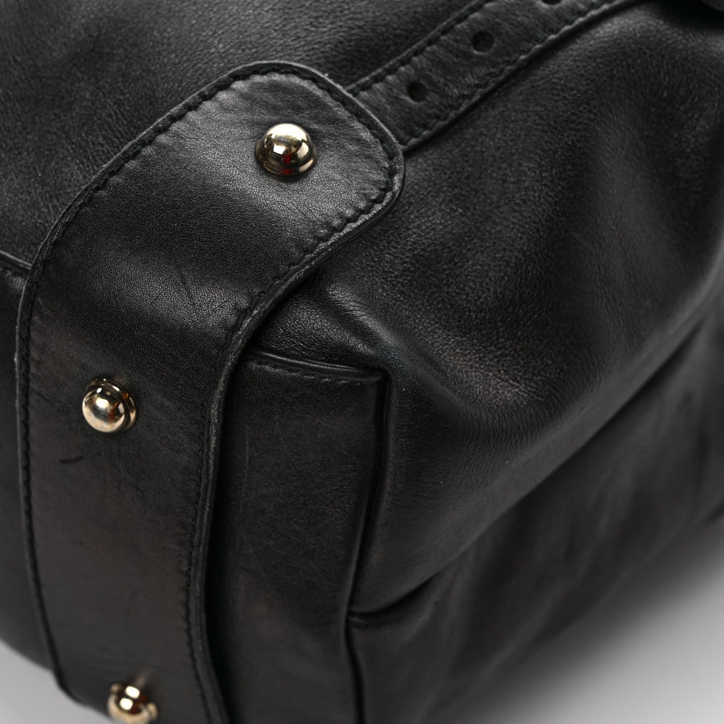 Calfskin Medium Pelham Shoulder Bag Black
