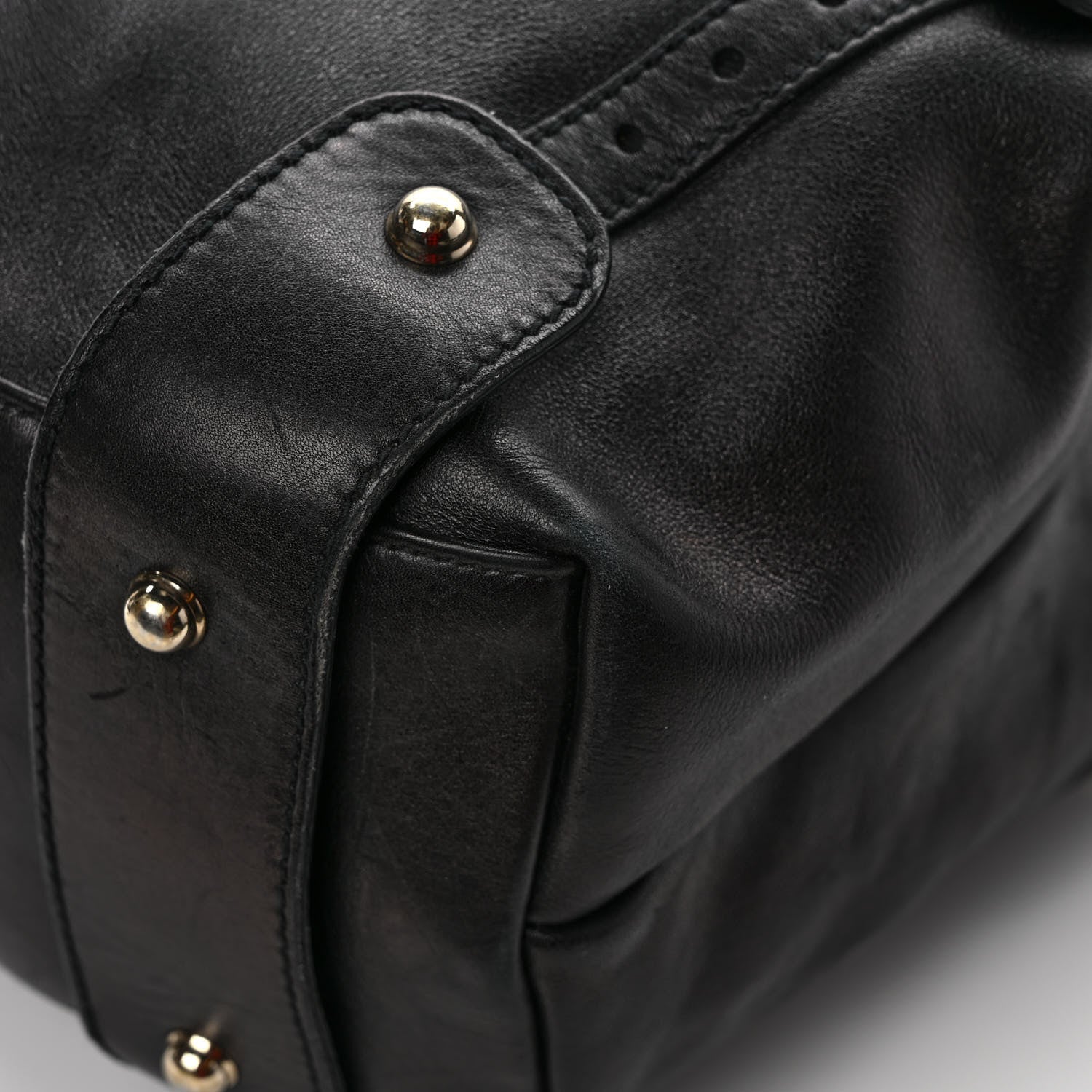 Gucci Calfskin Medium Pelham Shoulder Bag Black 10 of 11